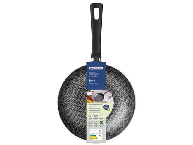 Frigideira Funda Tramontina Loreto Antiaderente Vermelha 24CM - 2