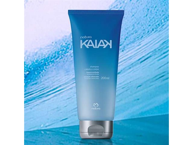 Shampoo Cabelo e Corpo Kaiak Clássico Masculino 200ML - 1