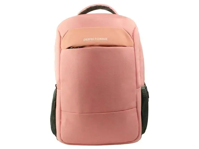 Mochila Perfect Choice para laptop 15.6" Fearless Rosa