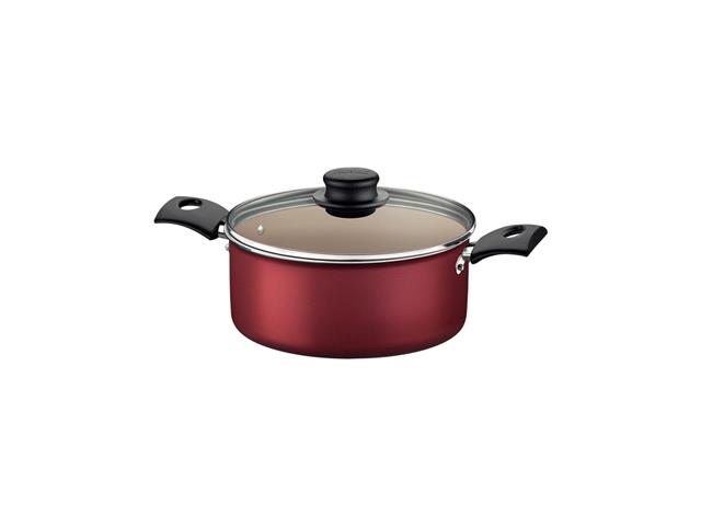 Caçarola Tramontina Turim Antiaderente Starflon Max Vermelha 18CM - 1