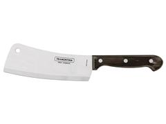 Cutelo Tramontina Polywood em Inox e Cabo de Madeira Castanho 6"