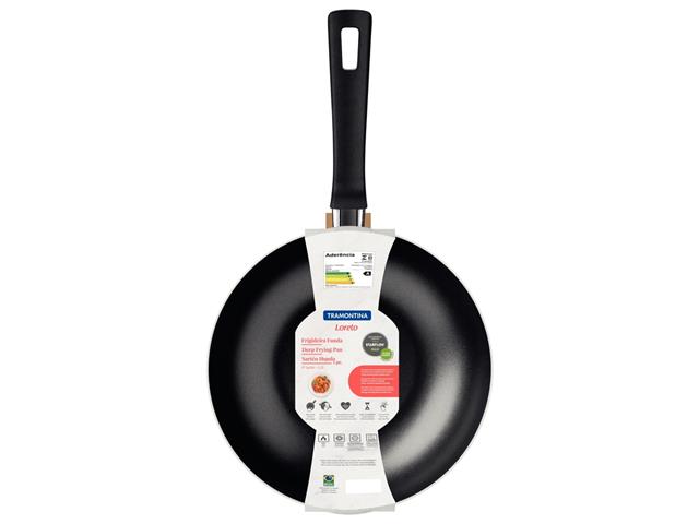 Frigideira Funda Tramontina Loreto Antiaderente Grafite 24CM - 3