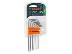 Juego de llaves Torx Truper 7 pzas largas con organizador - 2