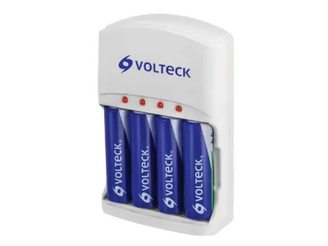 Cargador de Pilas Volteck 10hrs AA AAA y 9V Incluye pilas