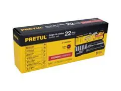 Juego herramientas Pretul 22 pzas 1/4' estándar uso mecánico - 4