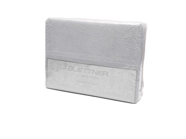 Jogo de Toalhas Bouton Platine 5 Peças Cinza e Branco - 1