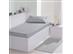 Colcha Matelassê Solteiro Buettner Basic Sleep 2 Peças Cinza - 0