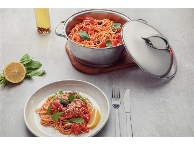 Caçarola Funda Tramontina Allegra em Aço Inox com Fundo Triplo 20CM - 3