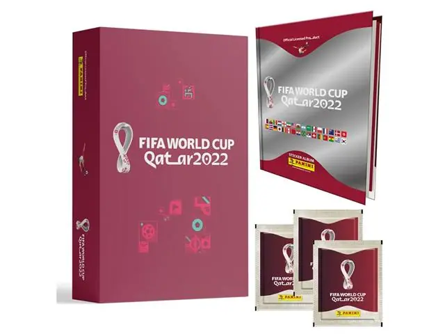 Album Panini mundial Qatar pack Silver 104 sobres