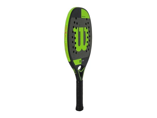 Raquete de Beach Tennis Wilson K PRO Preta e Verde WRBT04004013 - 1