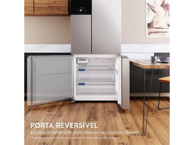 Geladeira Electrolux IM8S Multidoor Efficient InoxLook 590 Litros 220V - 7