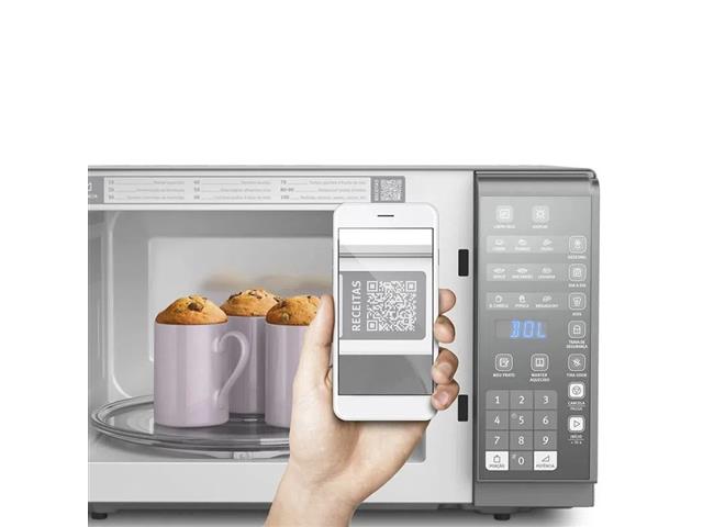 Micro-ondas Electrolux MI41S Prata com Painel Integrado 31 Litros 220V - 3