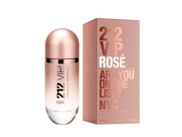 Fragancia Para Mujer Carolina Herrera 212 Vip Rose 80 Ml