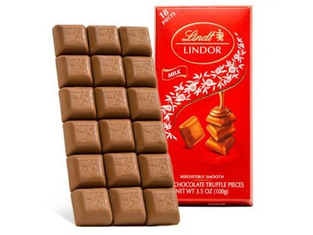Combo 2 Barras de Chocolate Lindt (Amargo e Ao Leite) - 3