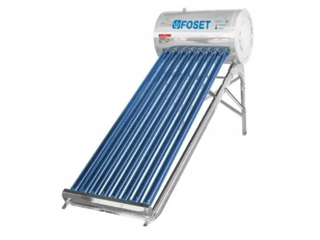 Calentador 92 Lt solar de 8 tubos 90 % de ahorro de gas