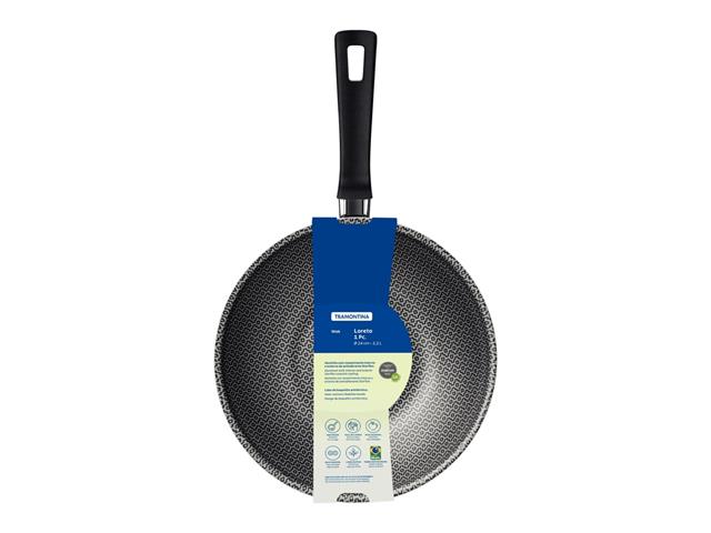 Panela Wok Tramontina Loreto Antiaderente Starflon Max Vermelha 24CM - 3