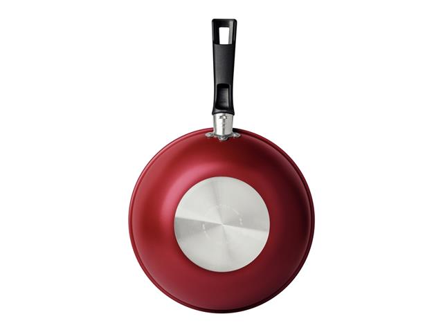 Panela Wok Tramontina Loreto Antiaderente Starflon Max Vermelha 24CM - 2
