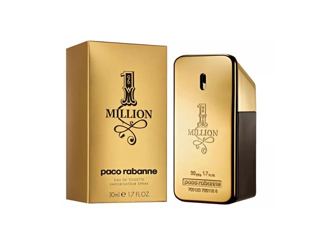 Perfume Paco Rabanne 1 Million Eau de Toilette Masculino 30ml - 1