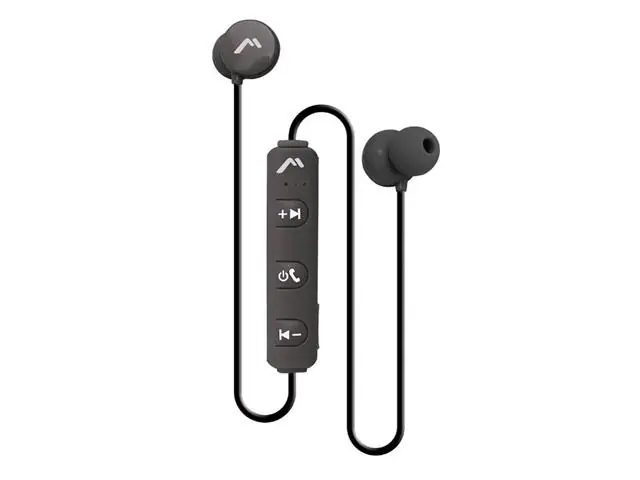 Audífonos Mitzu inalámbricos in-ear sport Bluetooth Negro