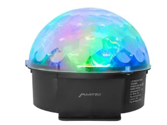 Luz Mitzu bola mágica 5W 6 Luces multicolor