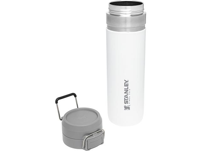 Garrafa Térmica Stanley Go Quick Flip Branco Polar 710ML - 1