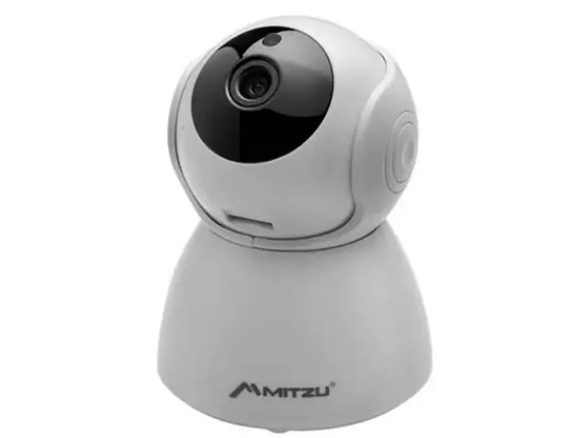 Cámara Mitzu  robotizada Wi-Fi 360° infrarrojo Blanca