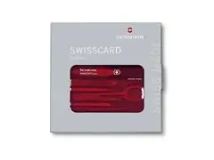 Tarjetero Victorinox Multiherramienta 10 funciones Rojo  - 2