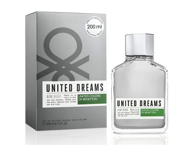 Perfume Benetton United Dreams Aim High Masculino EDT 100ml - 3