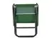 Silla plegable Gimex tubular soporta hasta 90kg cubierta de PVC Verde - 1