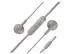 Audífonos Mitzu 3.5mm 1.2 mts acabado Rubber Gris  - 0