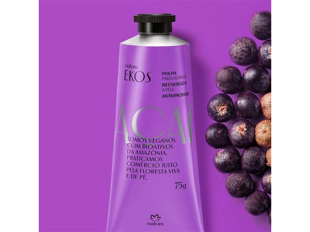 Polpa Hidratante para Mãos Natura Ekos Açaí 75G - 1