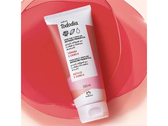 Creme Deo Nutritivo Corporal Natura TodoDia Tâmara e Canela 200ML - 1