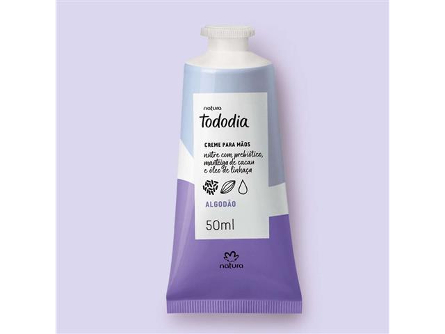 Hidratante para as Mãos Natura Tododia Algodão 50ML - 1