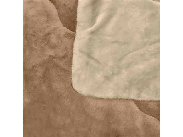 Edredom de Casal Buettner Plush Flannel Khaki - 3