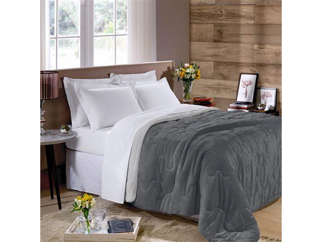 Edredom de Casal Buettner Plush Flannel Metal