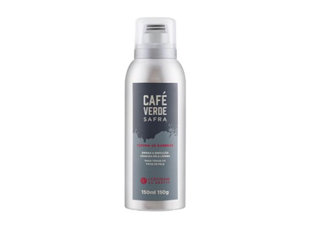 Espuma de Barbear L'Occitane au Brésil Café Verde Safra 150ml