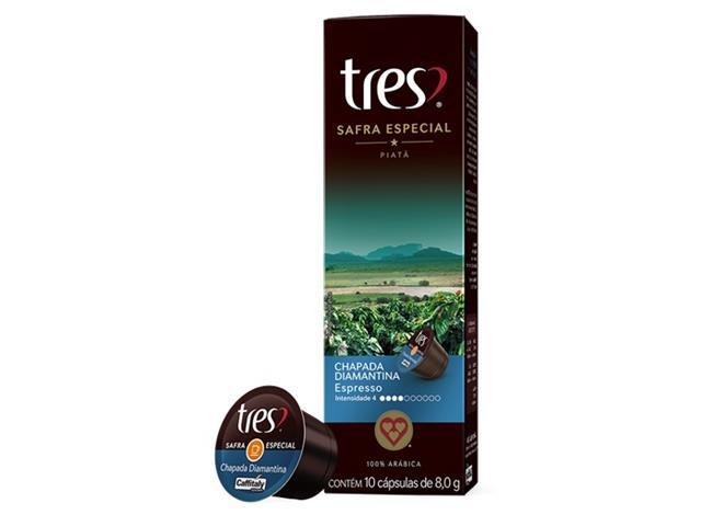 Combo 40 Cápsulas Três Corações Café Espresso Safra Chapada Diamantina - 1