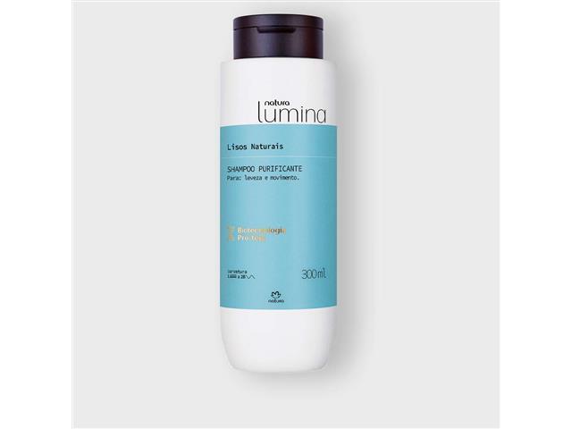 Shampoo Purificante Cabelos Lisos Natura Lumina 300ML - 2