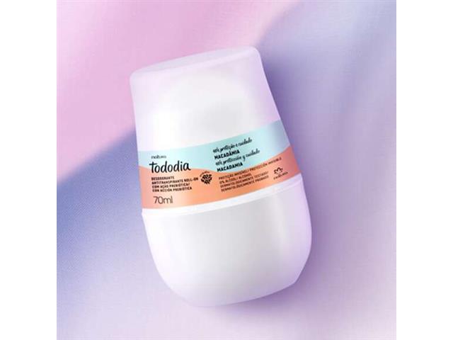 Desodorante Antitranspirante Roll-on Natura TodoDia Macadâmia 70ML - 1