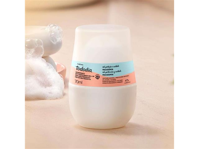 Desodorante Antitranspirante Roll-on Natura TodoDia Macadâmia 70ML - 2