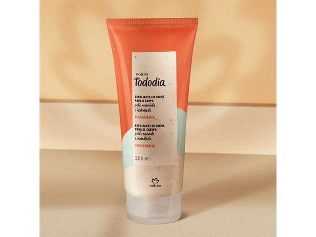 Esfoliante em Creme para o Corpo Natura Macadâmia 200ml - 1