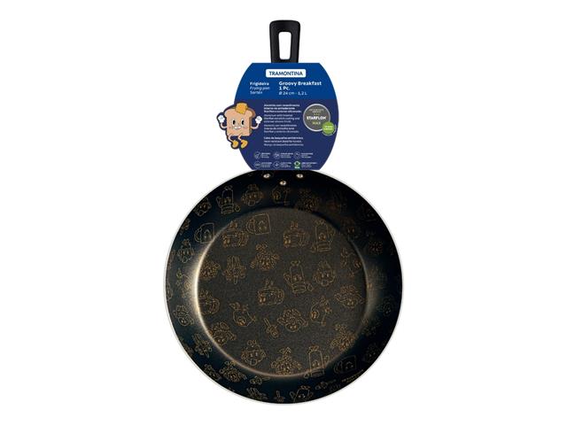 Frigideira Tramontina Groovy Breakfast Antiaderente Estampado 24CM - 1