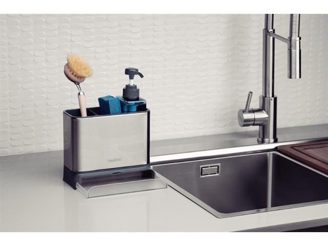 Organizador de Pia Tramontina Plurale em Plástico e Aço Inox - 2