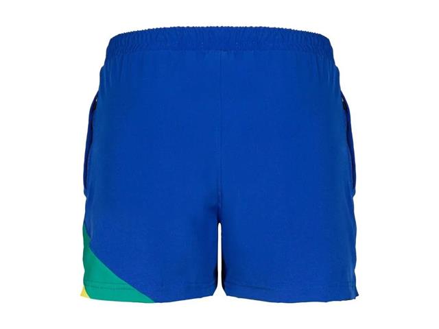 Shorts Feminino Treino Time Brasil Mormaii Azul - 1