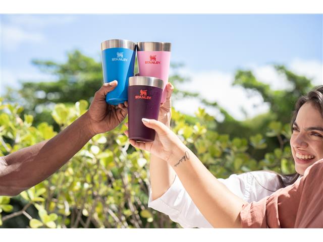 Copo Térmico de Cerveja Stanley Cotton Candy 473ML - 4
