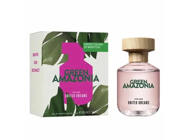 Perfume Benetton United Dreams Green Amazonia EDT For Her 80ML - 1
