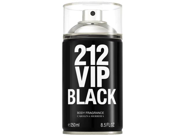 Perfume Carolina Herrera 212 VIP Black Body Fragrance 250ML