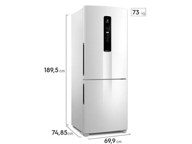 Geladeira Electrolux IB7 FrostFree Inverter 490L Efficient Branco 220V - 1