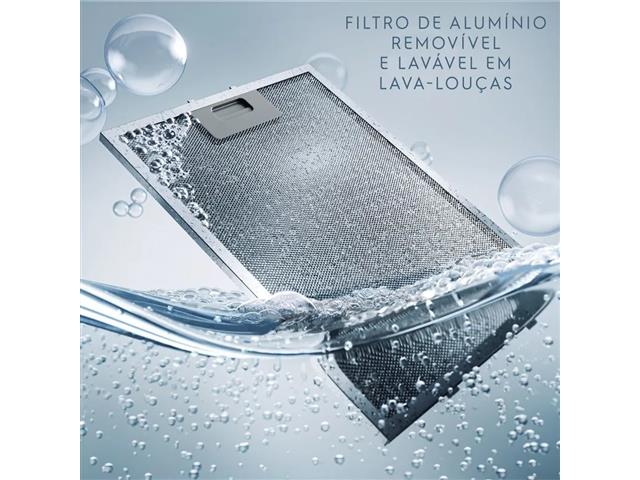 Coifa de Parede Electrolux CE9TF 90cm Experience com I.A. Inox 110V - 3