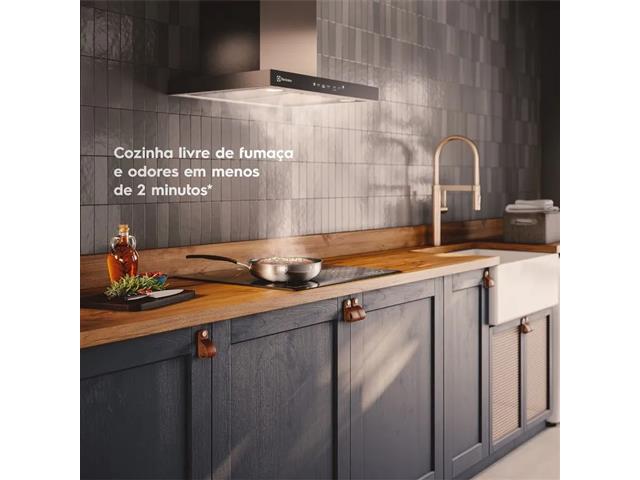 Coifa de Parede Electrolux CE9TF 90cm Experience com I.A. Inox 220V - 5